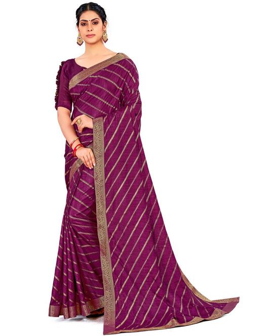 leheriya printed saree with blouse - 20193256 - Very Small Image - 1