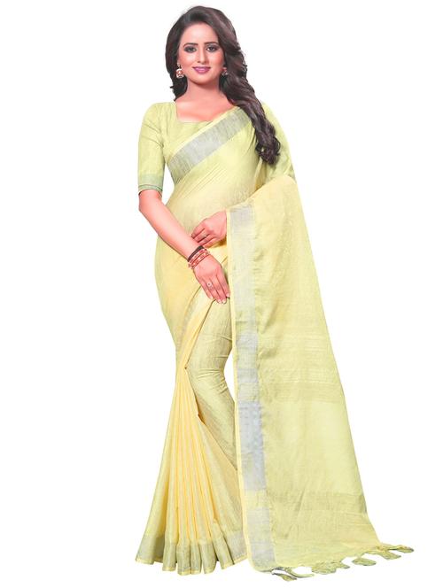 self design woven saree with blouse - 20194779 - Very Small Image - 1