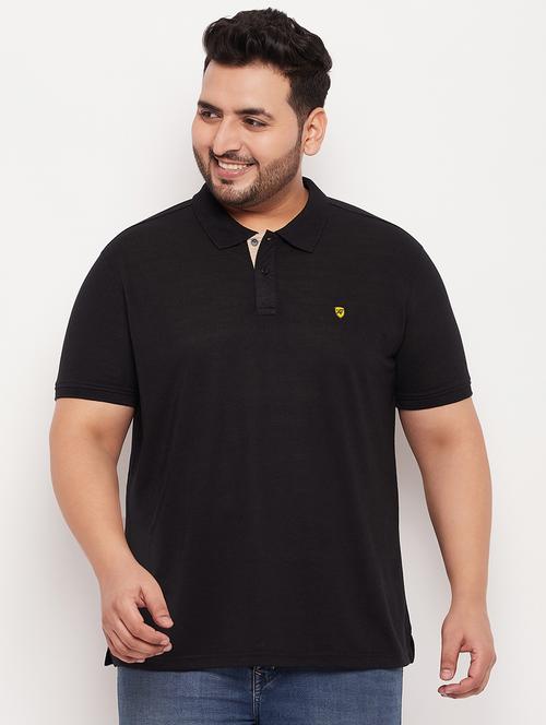 polo neck solid polo t-shirt - 20195412 - Very Small Image - 1