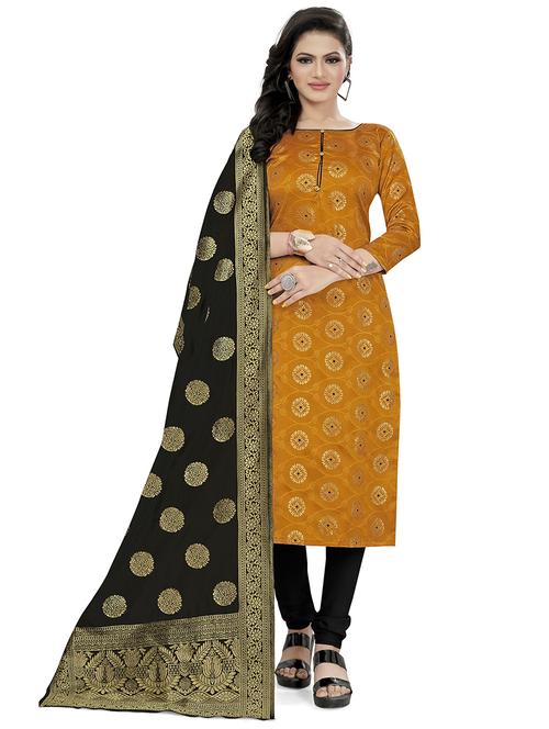 self design unstitched suit set - 20196248 - Very Small Image - 1