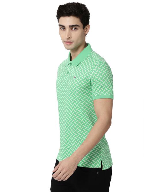 polo neck printed polo t-shirt - 20196841 - Very Small Image - 1