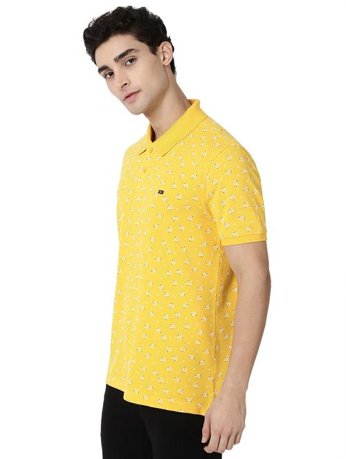 polo neck printed polo t-shirt - 20196843 - Very Small Image - 1