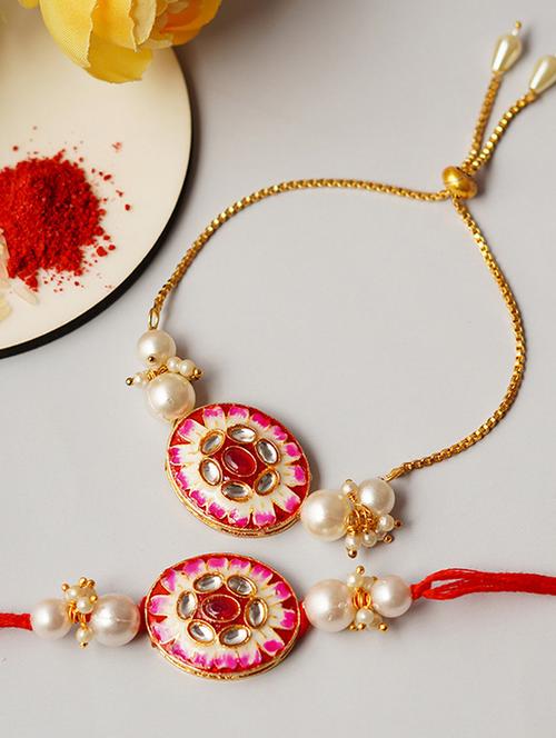 crazy corner pack of 2 rakhis - 20203669 - Very Small Image - 1