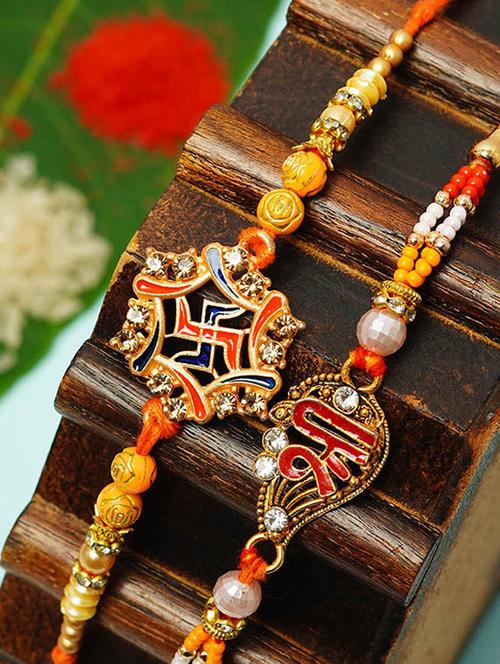 crazy corner pack of 2 rakhis - 20203676 - Very Small Image - 1