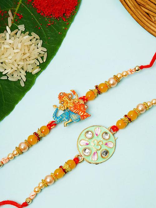 crazy corner pack of 2 rakhis - 20203677 - Very Small Image - 1