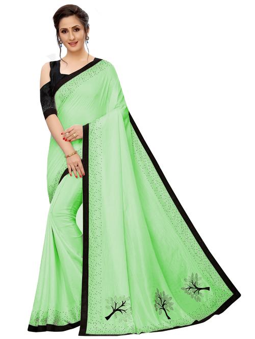 embellished saree with blouse - 20205805 - Very Small Image - 1