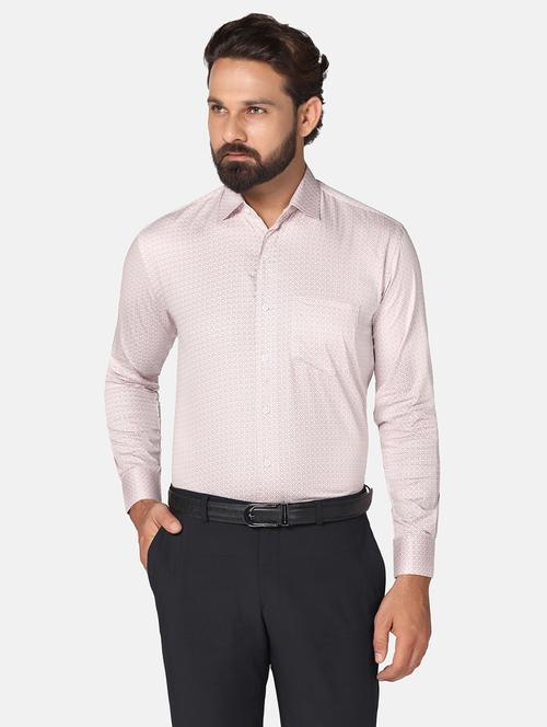 mens geometric casual shirt - 20207687 - Very Small Image - 1