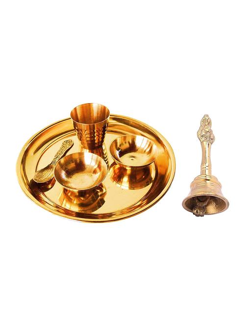 vanne pooja thali (pack of 6) - 20211317 - Very Small Image - 1