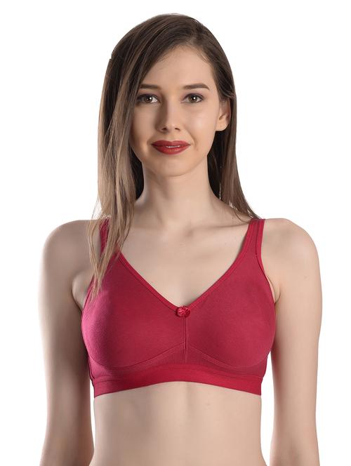 red elastane sports bra - 20214649 - Very Small Image - 1