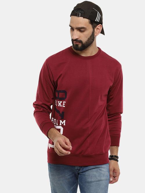 mens front print sweatshirt - 20220005 - Very Small Image - 1