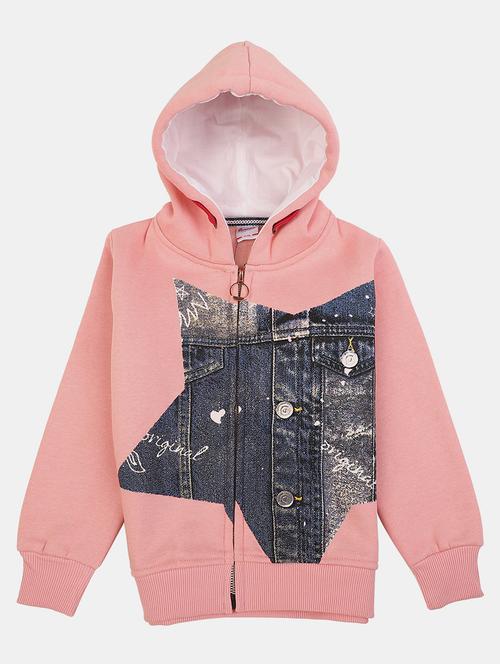 front print hood neck sweatshirt - 20220407 - Very Small Image - 1