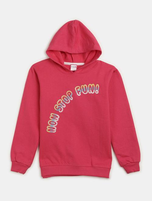 front print hood neck sweatshirt - 20220430 - Very Small Image - 1