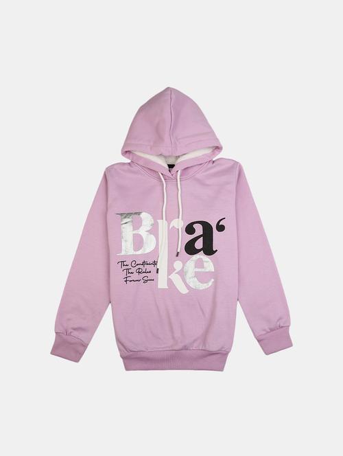 front print hood neck sweatshirt - 20220492 - Very Small Image - 1