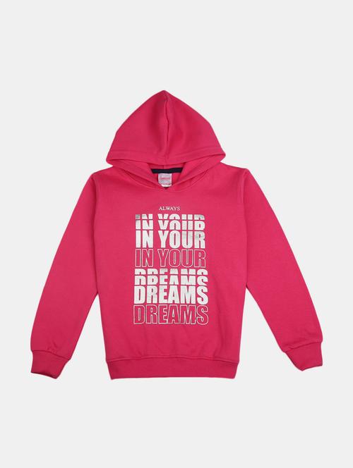 front print hood neck sweatshirt - 20220499 - Very Small Image - 1