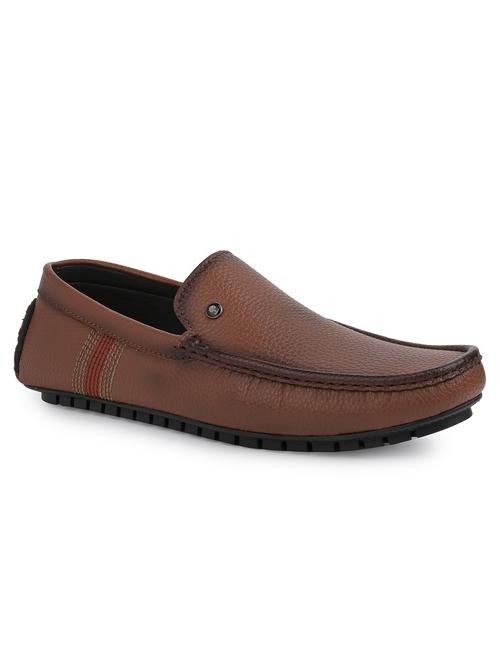 tan solid slip on loafers - 20221369 - Very Small Image - 1