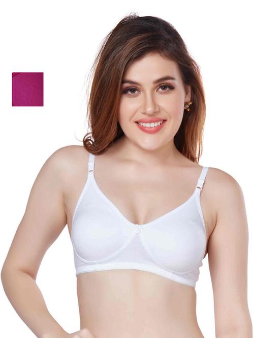 solid t-shirt bra combo - 20240175 - Very Small Image - 1