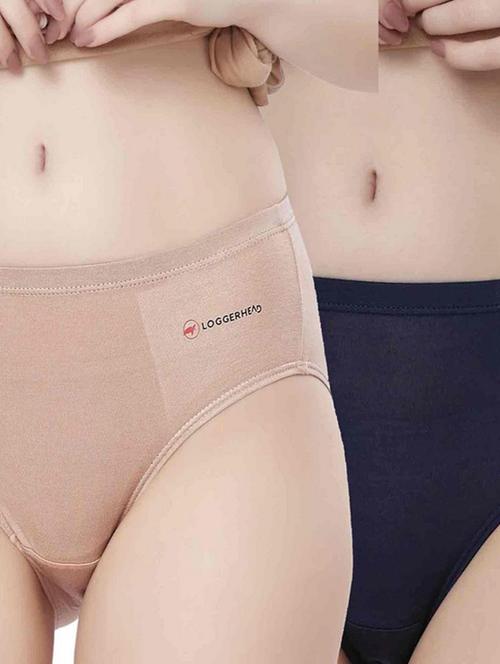 pack of 2 lycra hipster panties - 20241716 - Very Small Image - 1