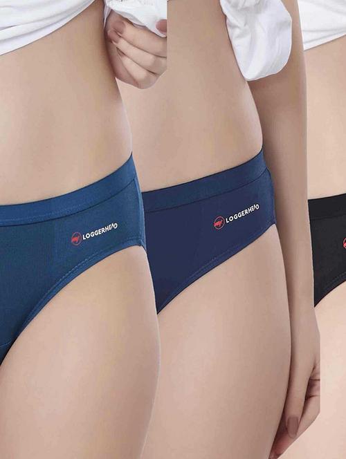 pack of 3 lycra bikini panties - 20241738 - Very Small Image - 1