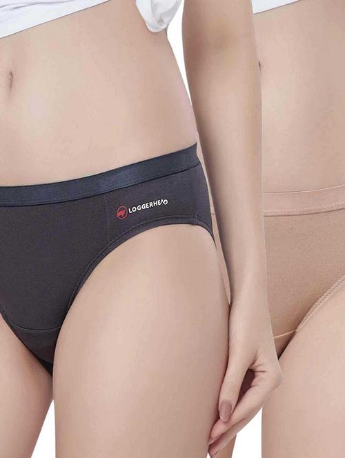 pack of 2 lycra bikini panties - 20241740 - Very Small Image - 1