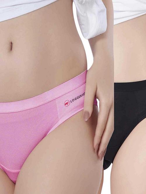 pack of 2 lycra bikini panties - 20241743 - Very Small Image - 1