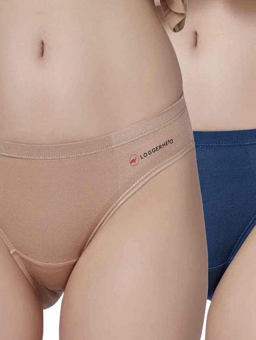 pack of 2 lycra bikini panties - 20241760 - Very Small Image - 1