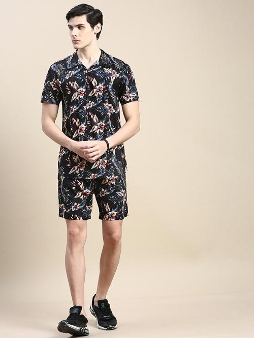 men shirt collar co-ord sets - 20245495 - Very Small Image - 1