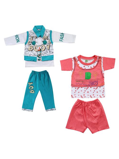 boys pack of 2 shorts twin set - 20253179 - Very Small Image - 1
