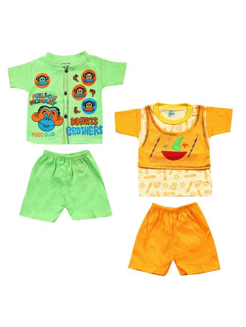 boys pack of 2 shorts twin set - 20253218 - Very Small Image - 1