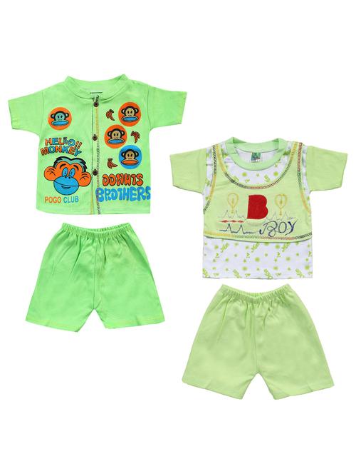 boys pack of 2 shorts twin sets - 20253223 - Very Small Image - 1