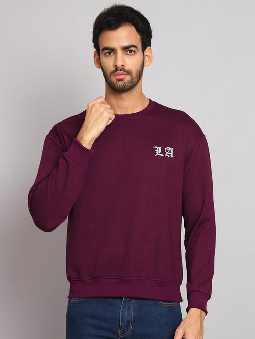 mens placement print sweatshirt - 20255108 - Very Small Image - 1
