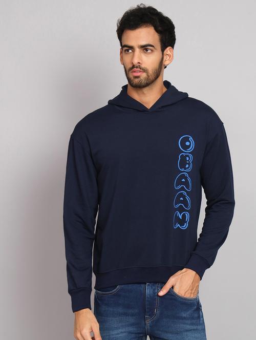 mens placement print sweatshirt - 20255118 - Very Small Image - 1