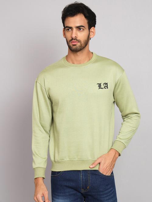 mens placement print sweatshirt - 20255123 - Very Small Image - 1