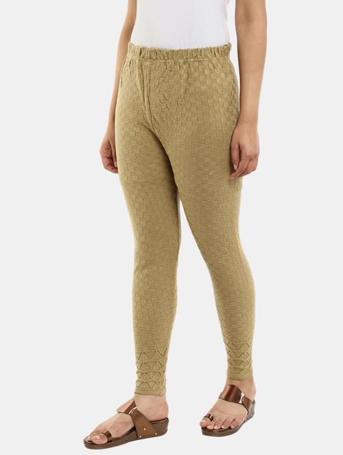 tan cotton legging - 20258497 - Very Small Image - 1