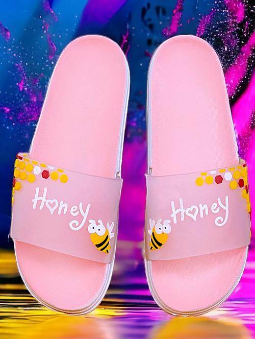 kapyansh transparent quirky slides for women - 20263666 - Very Small Image - 1