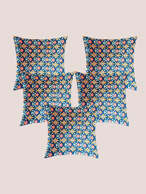 cotton made digital printed set of 5 cushion cover - 20267279 - Very Small Image - 1