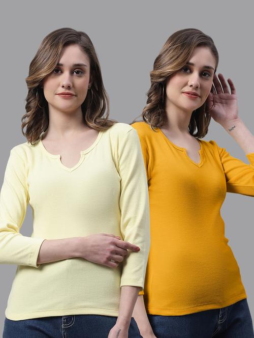 women's tops combo - 20272807 - Very Small Image - 1