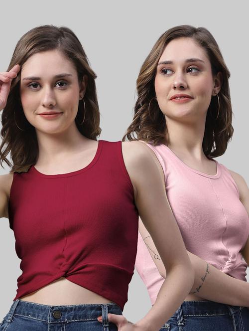 women's tops combo - 20272926 - Very Small Image - 1
