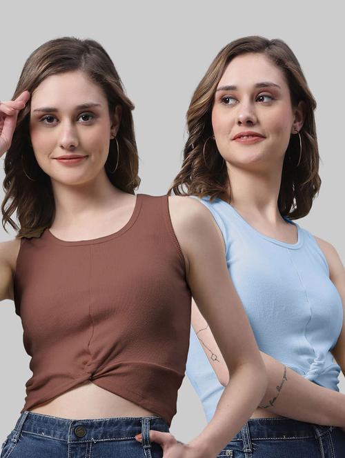 women's tops combo - 20272942 - Very Small Image - 1