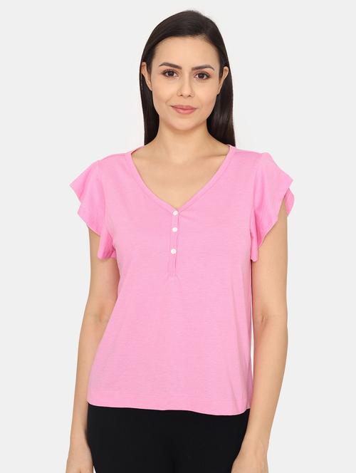 women's plain v neck t-shirt - 20273563 - Very Small Image - 1