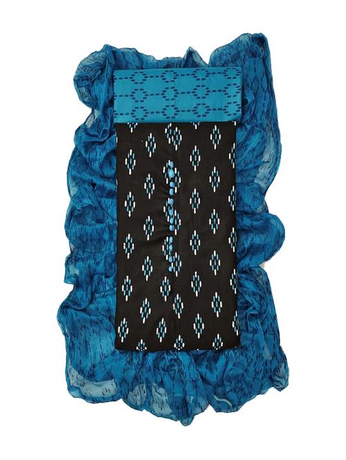 black colored unstiched dress - 20275996 - Very Small Image - 1