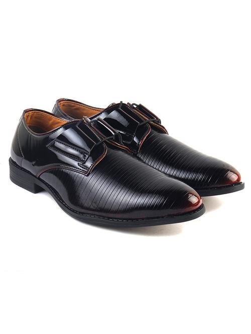 brown patent leather slip on mules - 20278367 - Very Small Image - 1