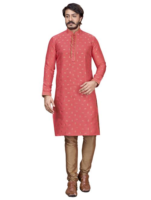 foil print kurta pyjama ethnic wear set - 20281325 - Very Small Image - 1