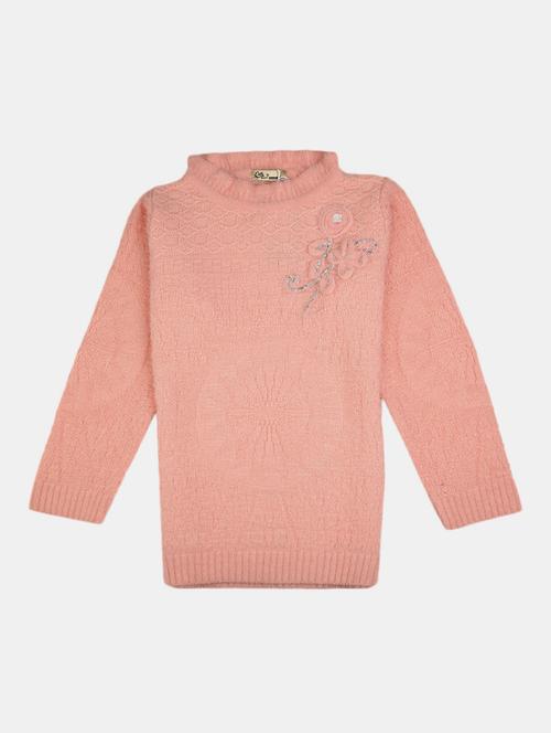 pink wool blend regular sweater - 20282410 - Very Small Image - 1