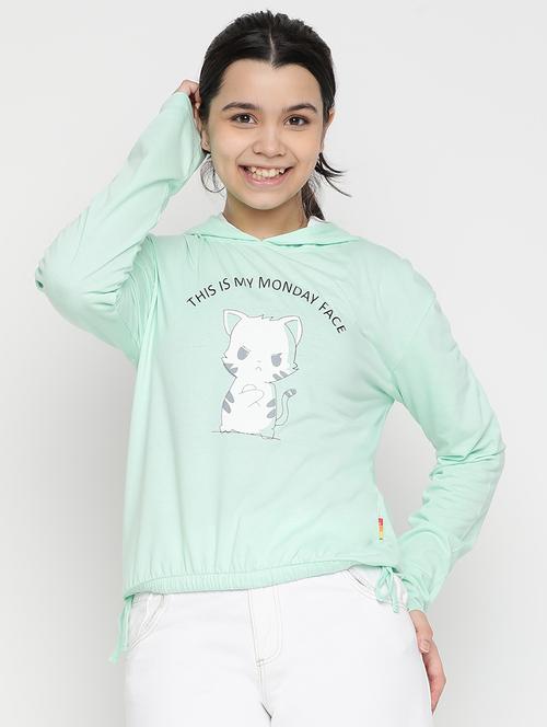 girls hooded top - 20283086 - Very Small Image - 1