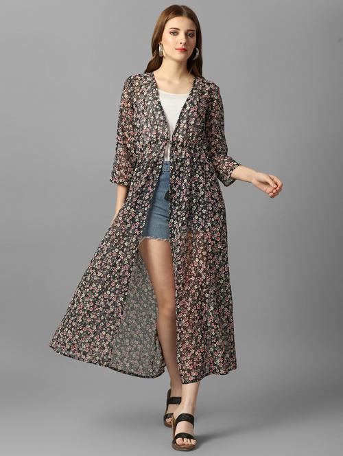 floral regular shrug - 20283953 - Very Small Image - 1