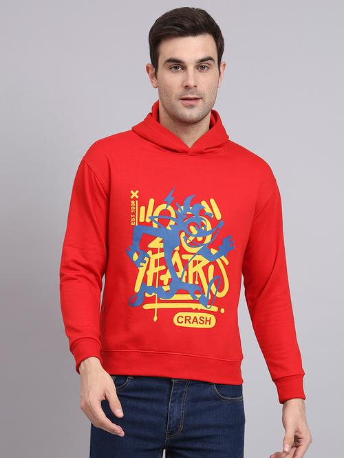 mens front print sweatshirt - 20284026 - Very Small Image - 1