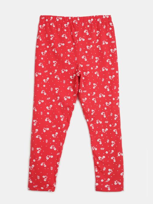 girl printed cotton legging - 20284114 - Very Small Image - 1