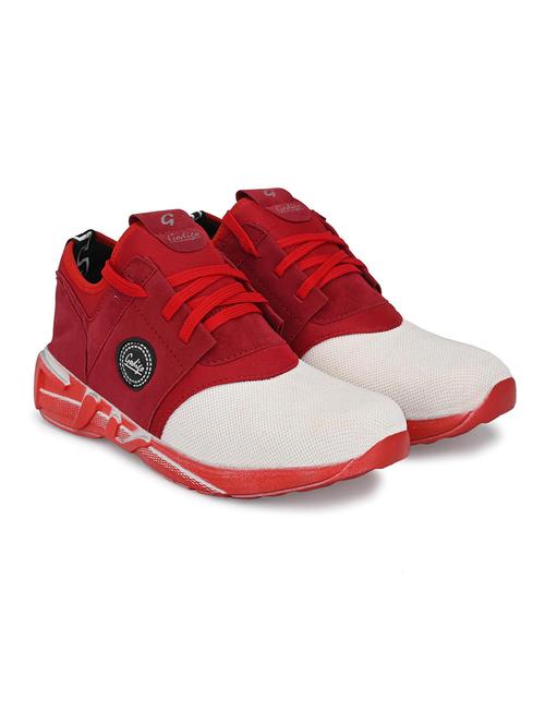 red suede sport shoes - 20287524 - Very Small Image - 1