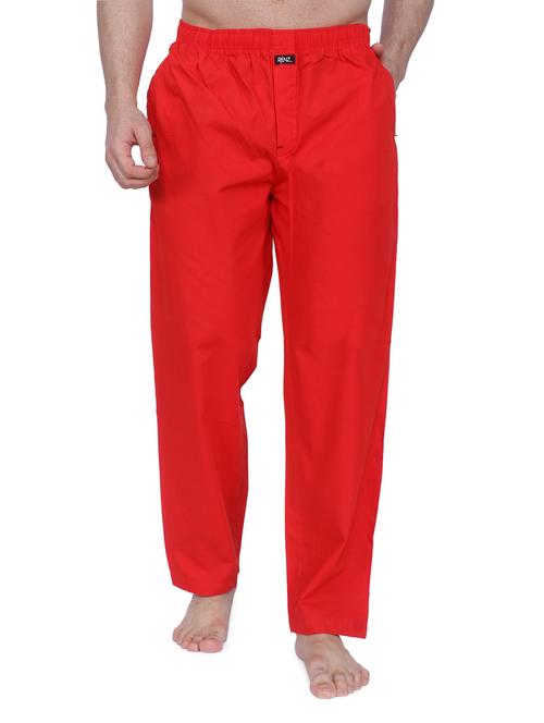 red cotton pyjamas - 20290476 - Very Small Image - 1