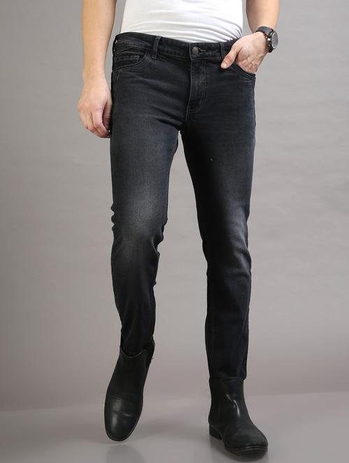 mens slim fit plain jeans - 20290862 - Very Small Image - 1